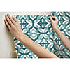 Roommates Tipton Peel & Stick Wallpaper - Teal Image 2