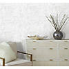 Roommates Ulo Texture Peel &amp; Stick Wallpaper - White Image 2