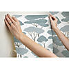 RoomMates Umbrella Pines Peel & Stick Wallpaper, Blue Image 1