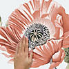 Roommates Vintage Poppy Floral Peel And Stick Giant Wall Decals Image 4