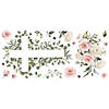 RoomMates Watercolor Floral Cross Giant Peel & Stick Wall Decals Image 1