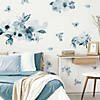 RoomMates Watercolor Floral Peel and Stick Giant Wall Decals Image 1