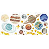 RoomMates Watercolor Planets Peel and Stick Giant Wall Decals Image 4