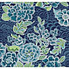 Roommates Zen Garden Peel & Stick Wallpaper - Blue Image 1
