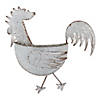 Rooster Galvanized Wall Planter Image 1