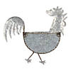 Rooster Galvanized Wall Planter Image 2