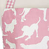 Rose Dog Print Chef Apron Image 2