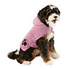 Rose Embroidered Paw Small Pet Robe Image 1