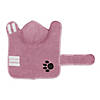 Rose Embroidered Paw X-Small Pet Robe Image 2