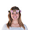 Rose Floral Crown Headbands - 6 Pc. Image 1