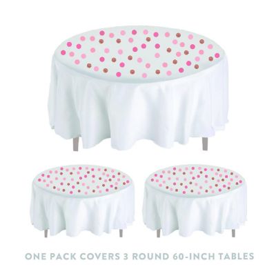 Rose Gold Boho Blush Confetti 180-Pack Image 3