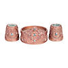 Rose Gold Candle Holder Set Image 1