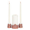 Rose Gold Candle Holder Set Image 1