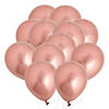 Rose Gold Chrome 5" Latex Balloons - 24 Pc. Image 1