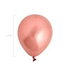 Rose Gold Chrome 5" Latex Balloons - 24 Pc. Image 1