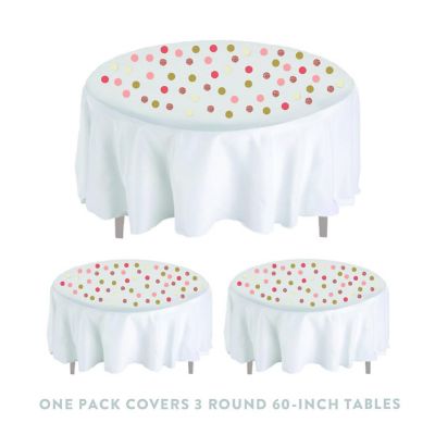 Rose Gold Fall Confetti 180-Pack Image 3