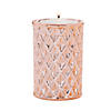 Rose Gold Geometric Candle Holders - 3 Pc. Image 1
