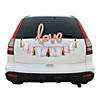 Rose Gold Love Wedding Car Parade Decorating Kit Image 1