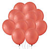 Rose Gold Metallic 11" Latex Balloons - 25 Pc. Image 1