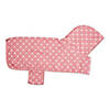 Rose Printed Trellis Paw Medium Pet Robe Image 1