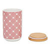 Rose Trellis Paw Ceramic Treat Canister Image 1