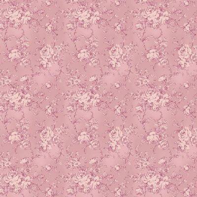 Roses for You Ruru Light Pink Tonal Rose 2420 15B by Quilt Gate Sold by the Yard Image 1