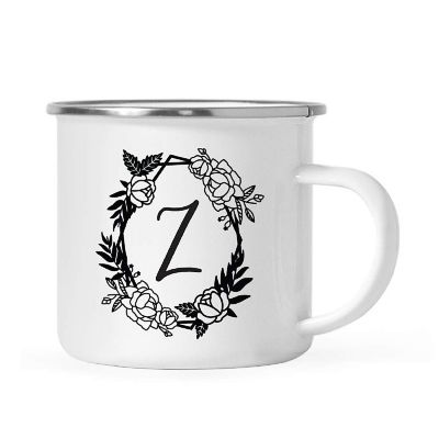 Roses Monogram Z 11oz Campfire Mug Image 1
