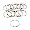 Round Beadable Key Rings - 12 Pc. Image 1