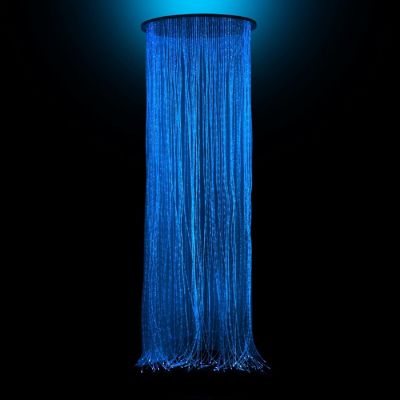 Round Fiber Optic Curtain - 100 Strands Image 1