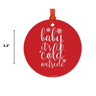 Round Metal Script, Cold Outside Image 2