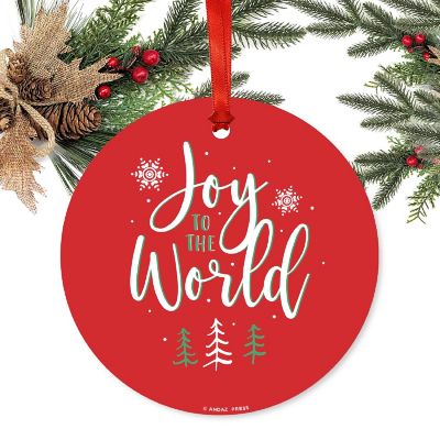 Round Metal Script, Joy To World Image 1