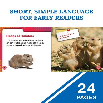 Rourke Educational Media Animal Habitats&#8212;Children&#8217;s Science Book About Where Animals Live, Grades 1-2 Leveled Readers, My Science Library (24 Pages) Reader Image 3