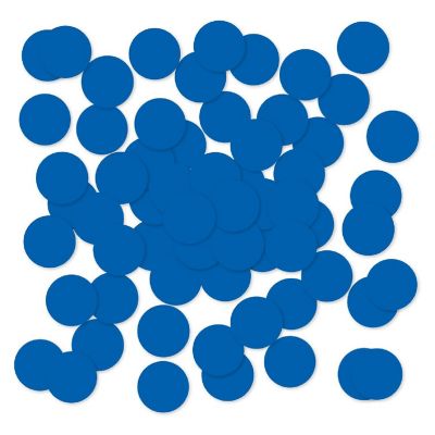 Royal Blue Confetti 180-Pack Image 1