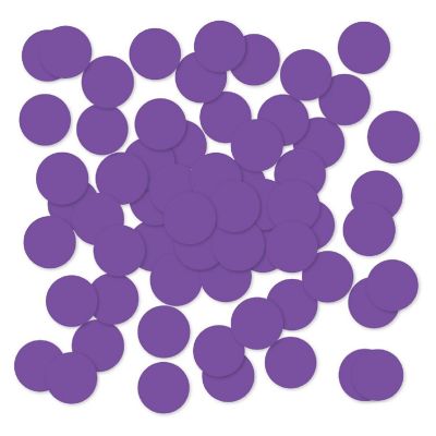 Royal Purple Confetti 180-Pack Image 1