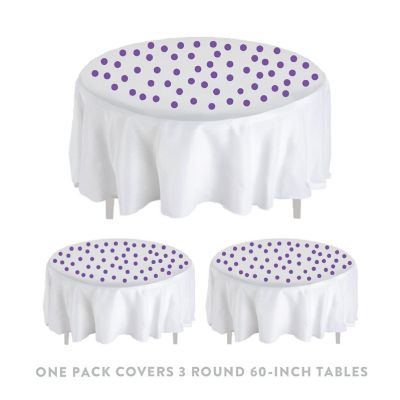 Royal Purple Confetti 180-Pack Image 3
