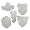 Roylco Animal Face Forms, Pack of 5 Image 1