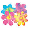 Roylco Color Diffusing Paper Flowers, 80 Per Pack, 3 Packs Image 1