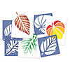 Roylco Perfect Leaf Stencils Image 1