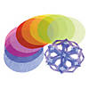 Roylco Tissue Circles, 4", Assorted Colors, 480 Per Pack, 3 Packs Image 1