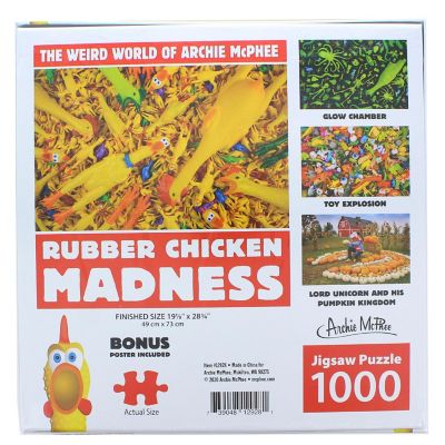 Rubber Chicken Madness 1000 Piece Jigsaw Puzzle Image 2