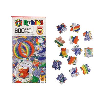 Rubiks 200 Piece Jigsaw Puzzle  Wild Wind Image 1