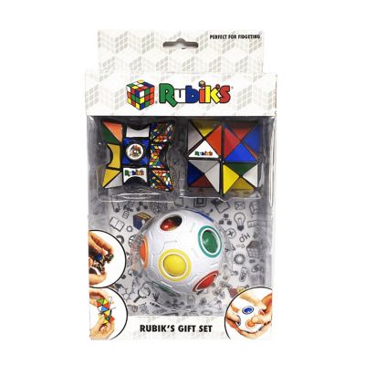 Rubiks 3 Piece Gift Set  Magic Star  Rainbow Ball  Kaleido Image 2