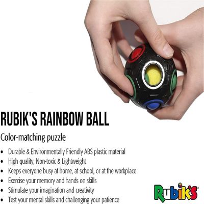Rubiks Cube Rainbow Ball Color Matching Puzzle Image 1