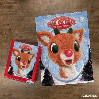 Rudolph the Red-Nosed Reindeer Collage 500 Piece Jigsaw Puzzle Image 2