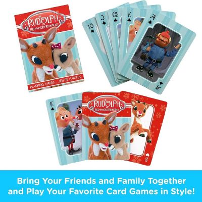 Rudolph The Red Nosed Reindeer Playing Cards Image 2