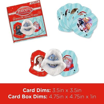 Rudolph the Red-Nosed Reindeer Shaped Playing Cards Image 1