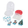 Rudolph the Red-Nosed Reindeer<sup>&#174;</sup> Glitter Snow Globe Craft Kit - Makes 12 Image 1