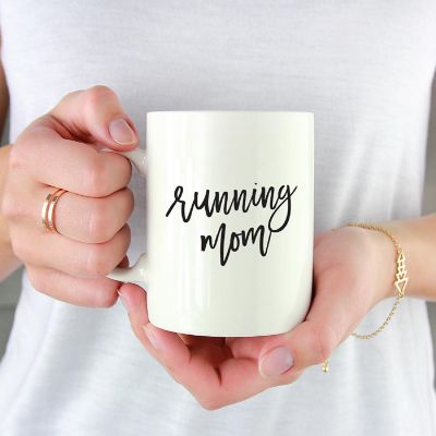 Running Mom Ceramic Mug Image 1