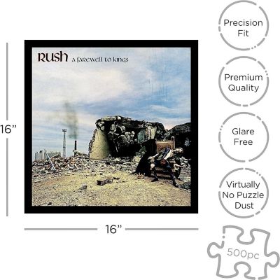 Rush A Farewell To Kings 500 Piece Jigsaw Puzzle Image 2