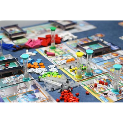 Rush M.D. Cooperative Strategy Board Game, 1-4 Players Image 3